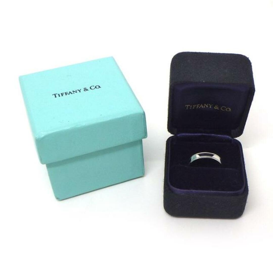 Tiffany & Co.(ティファニー)のティファニー Tiffany & Co. リング トゥギャザー ダブル ミルグレイン バンド 4mm 60002459 PT950 10号 【中古】 レディースのアクセサリー(リング(指輪))の商品写真