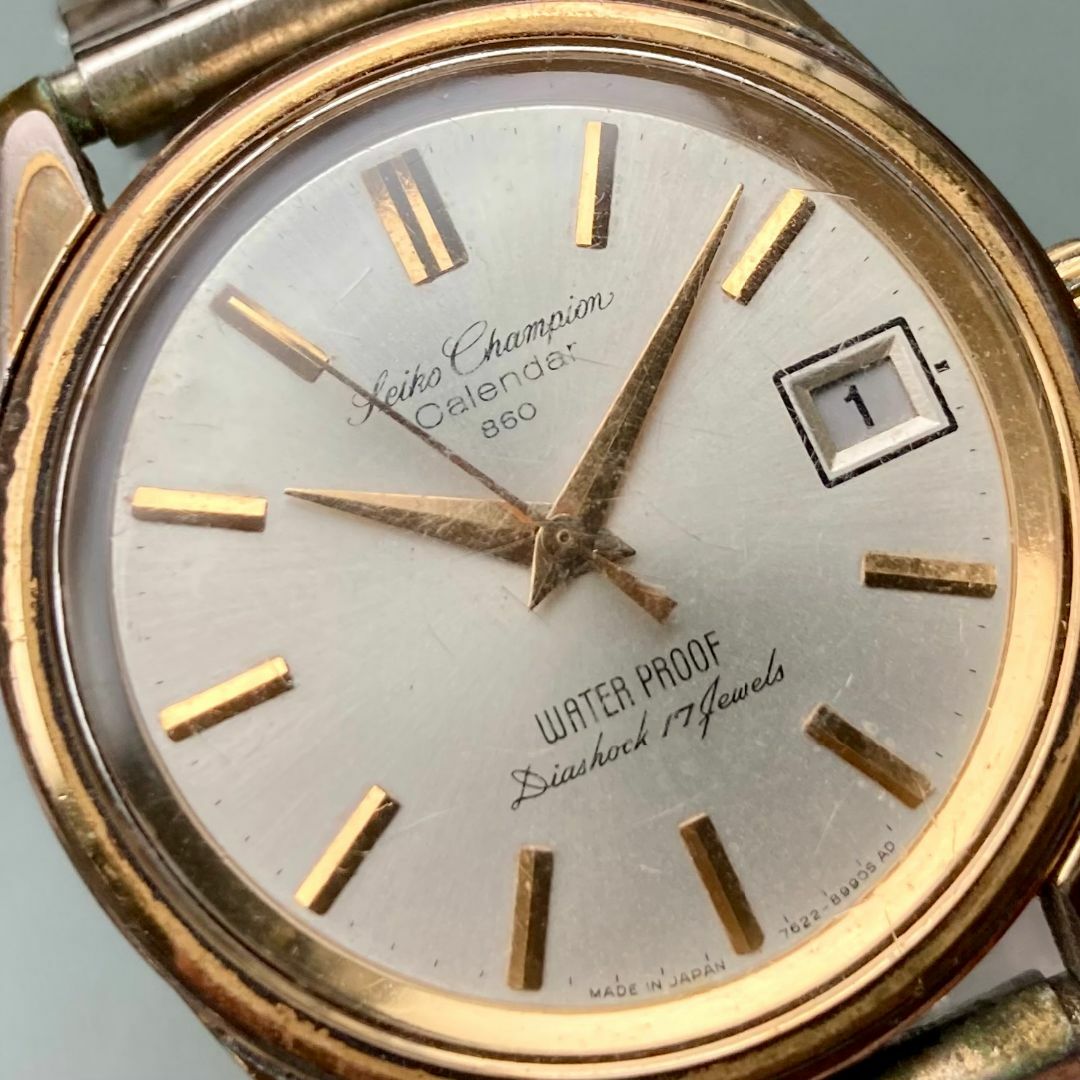 SEIKO(セイコー)の【動作品】セイコー チャンピオン アンティーク 腕時計 1965年 手巻き 男性 メンズの時計(腕時計(アナログ))の商品写真