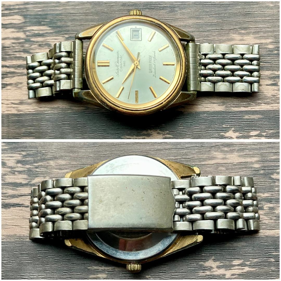 SEIKO(セイコー)の【動作品】セイコー チャンピオン アンティーク 腕時計 1965年 手巻き 男性 メンズの時計(腕時計(アナログ))の商品写真