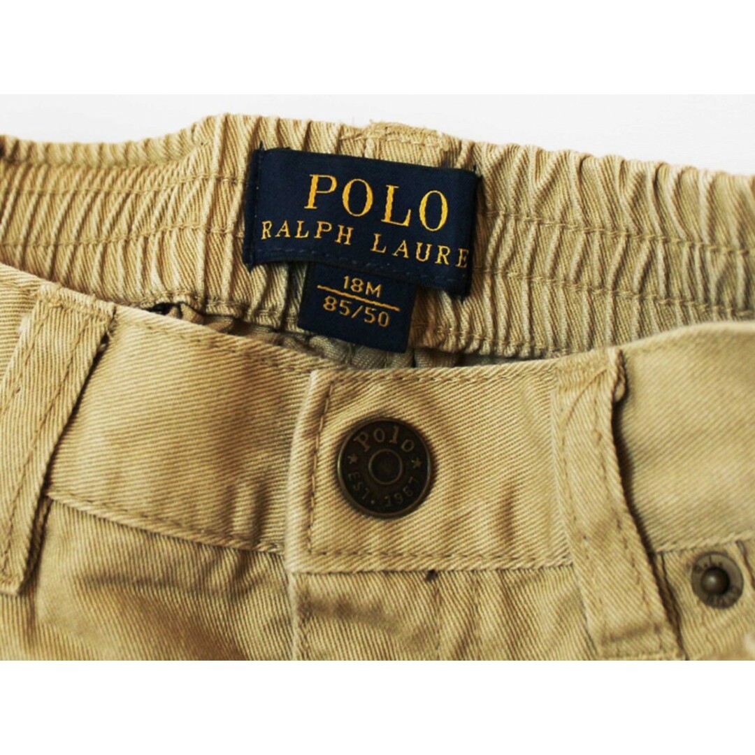 Ralph Lauren(ラルフローレン)の【春夏物 新入荷!】[ラルフローレン/Ralph Lauren]85cm ロングパンツ/長ズボン 薄茶【中古】子供服 キッズ kids ベビー服 baby 男の子 春夏秋冬 bottoms 623042 キッズ/ベビー/マタニティのベビー服(~85cm)(パンツ)の商品写真