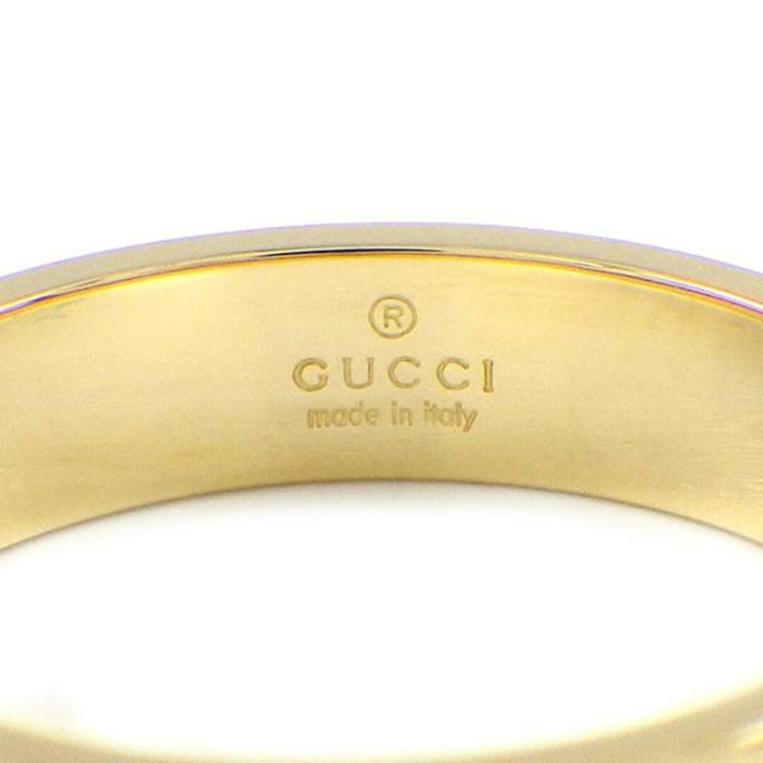 Gucci(グッチ)のグッチ GUCCI リング アイコン 660070 J8500 8000 インターロッキングG GG ロゴ K18YG 10号 / #10 【中古】 レディースのアクセサリー(リング(指輪))の商品写真