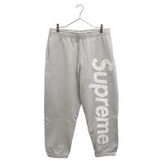 シュプリーム(Supreme)のSUPREME シュプリーム 23AW Satin Applique Sweatpant サテンアップリケ スウェットロングパンツ グレー(その他)