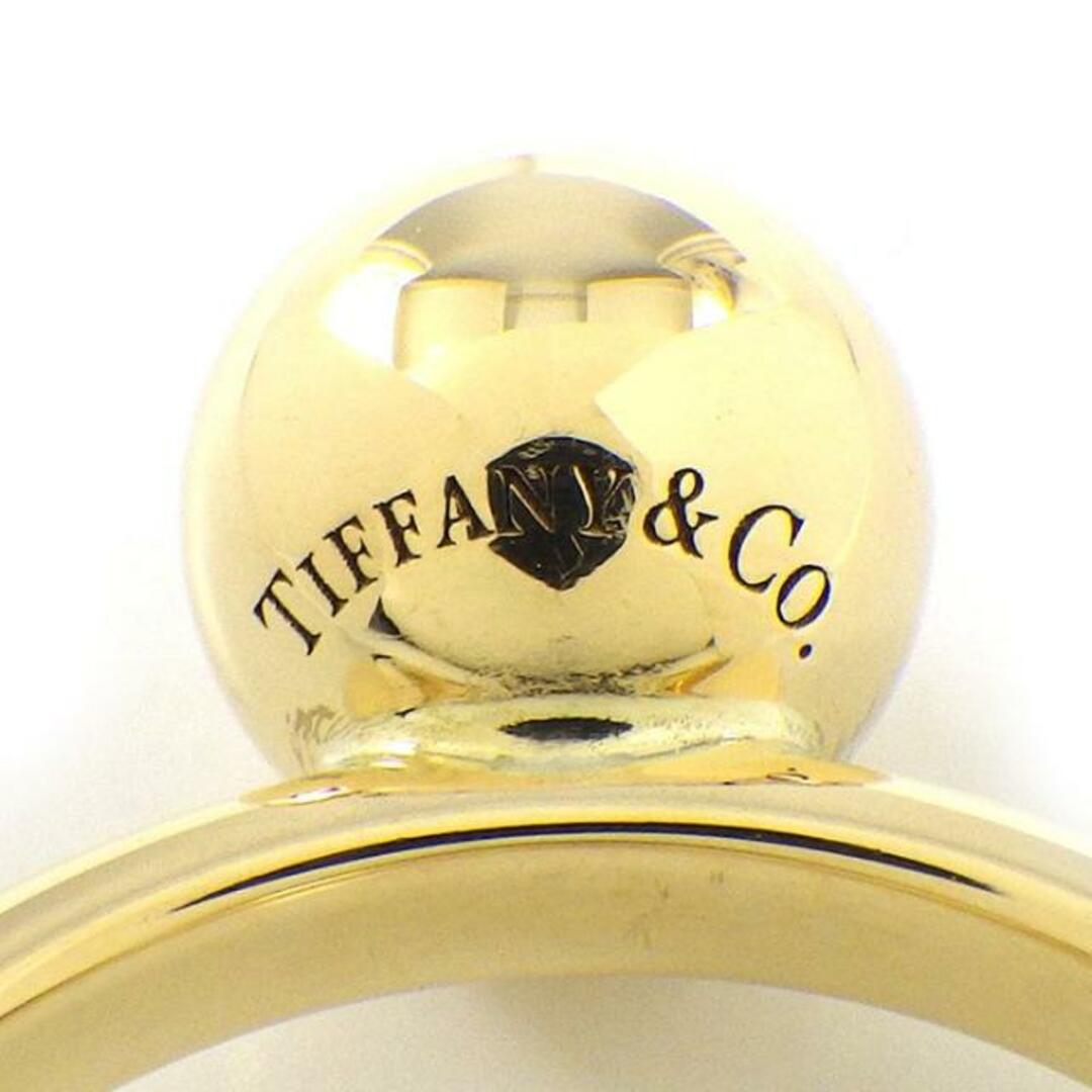 Tiffany & Co.(ティファニー)のティファニー Tiffany & Co. リング ハードウェア ボール ニューヨーク ロゴ K18YG 12号 【中古】 レディースのアクセサリー(リング(指輪))の商品写真