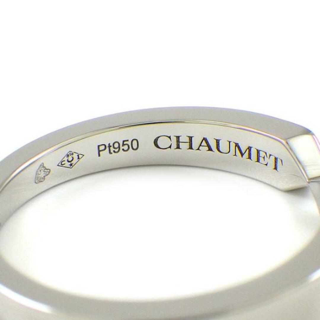 CHAUMET(ショーメ)のショーメ Chaumet リング トリオンフ ドゥ 082795 プリュム PT950 13.5号 / #54 【箱・保付き】 【中古】 レディースのアクセサリー(リング(指輪))の商品写真