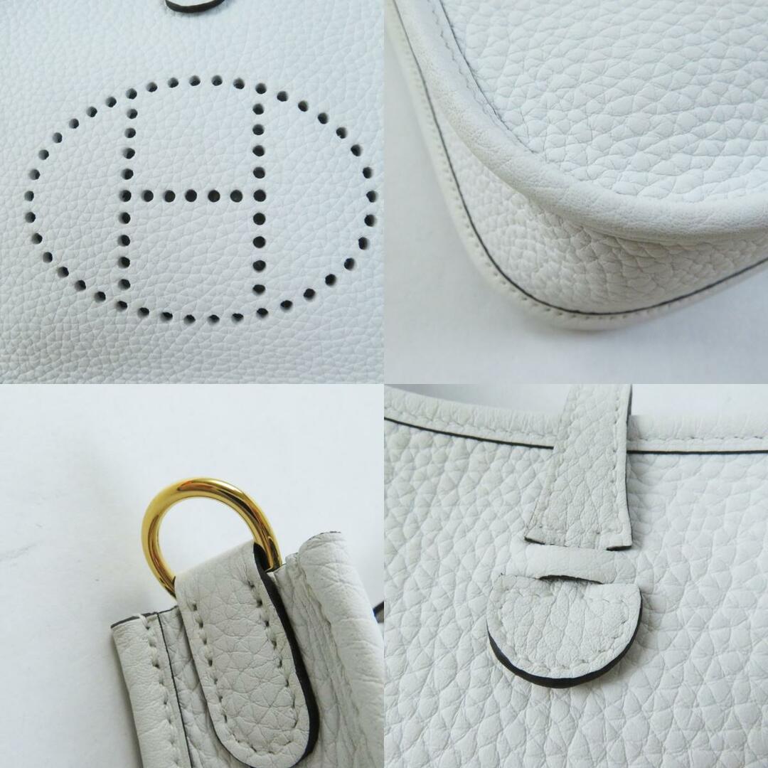 Hermes(エルメス)の未使用品◎HERMES エルメス エブリン TPM ニューホワイト ゴールド金具 トリヨンクレマンス ショルダーバッグ B刻印 箱・保存袋付き フランス製 正規品 レディース レディースのバッグ(ショルダーバッグ)の商品写真