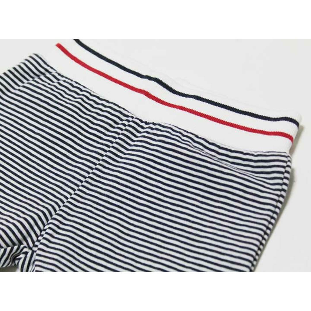 PETIT BATEAU(プチバトー)の【春物 新入荷!】‡プチバトー/PETIT BATEAU‡86cm ロングパンツ/長ズボン 白×紺【中古】子供服 キッズ kids ベビー服 baby 男の子 女の子 春秋 bottoms 623042 キッズ/ベビー/マタニティのベビー服(~85cm)(パンツ)の商品写真