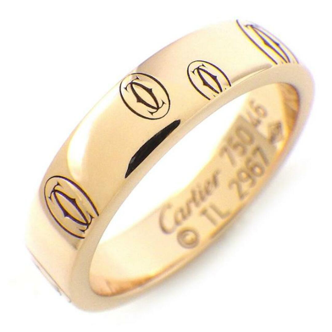 Cartier(カルティエ)のカルティエ Cartier ピンキーリング ハッピーバースデー SM C2 2C ロゴ K18PG 6号 / #46 【中古】 レディースのアクセサリー(リング(指輪))の商品写真