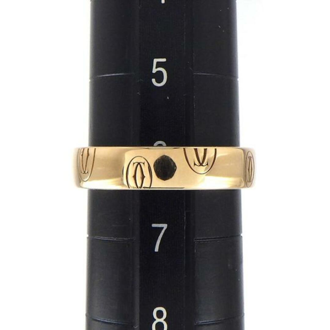 Cartier(カルティエ)のカルティエ Cartier ピンキーリング ハッピーバースデー SM C2 2C ロゴ K18PG 6号 / #46 【中古】 レディースのアクセサリー(リング(指輪))の商品写真