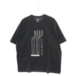 ネイバーフッド(NEIGHBORHOOD)のNEIGHBORHOOD ネイバーフッド フロントプリント クルーネック半袖Tシャツ ブラック(Tシャツ/カットソー(半袖/袖なし))