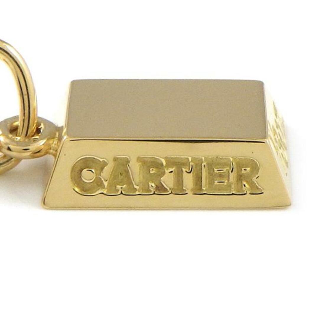 Cartier(カルティエ)のカルティエ Cartier ネックレス インゴット 1/8oz オンス K18YG 【中古】 レディースのアクセサリー(ネックレス)の商品写真