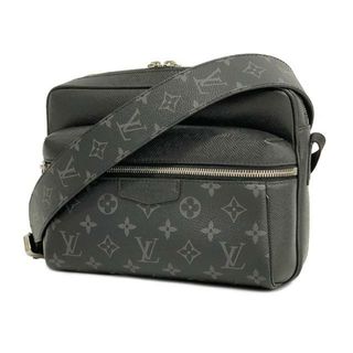 ルイヴィトン(LOUIS VUITTON)の【4ge4415】ルイヴィトン ショルダーバッグ/モノグラム・エクリプス/アウトドアメッセンジャーPM/M30233/ノワール【中古】メンズ(ショルダーバッグ)