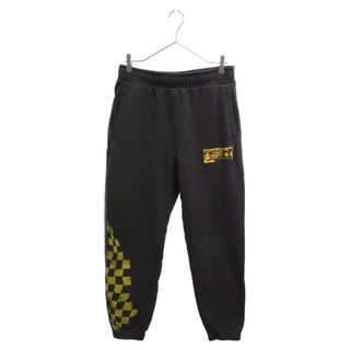 プーマ(PUMA)のPUMA プーマ ×PORSCHE Basketball Sweatpants 626005-01 ポルシェ バスケットボールスウェットパンツ チェッカーフラッグ ブラック(その他)