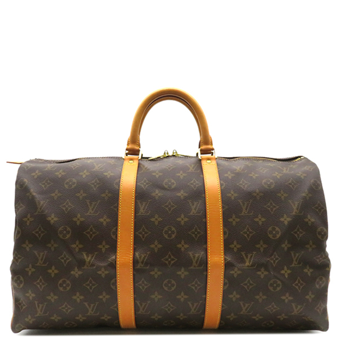 LOUIS VUITTON(ルイヴィトン)のルイヴィトン LOUIS VUITTON ボストンバッグ キーポル50 モノグラムキャンバス モノグラム ゴールド金具 茶   M41426 SP1924【中古】 メンズのバッグ(ボストンバッグ)の商品写真