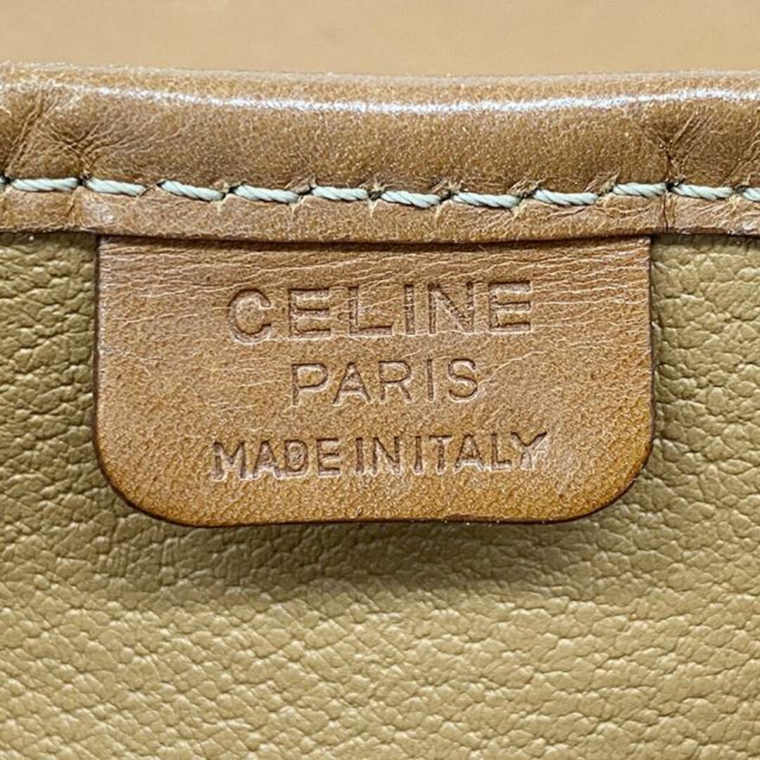 celine(セリーヌ)の【4ge4508】セリーヌ リュックサック/マカダム/PVC/ブラウン/ゴールド金具 【中古】 レディース レディースのバッグ(リュック/バックパック)の商品写真