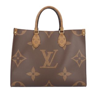 ルイヴィトン(LOUIS VUITTON)のルイヴィトン オンザゴーMM モノグラム ショルダーバッグ モノグラムキャンバス M45321 ブラウン レディース LOUIS VUITTON  中古(ショルダーバッグ)