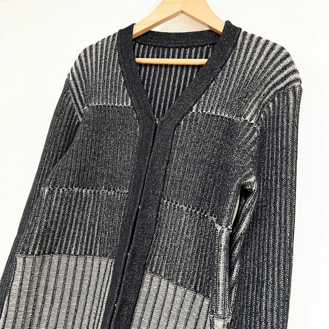 louren plating knit cardigan ブラック レディースのトップス(カーディガン)の商品写真