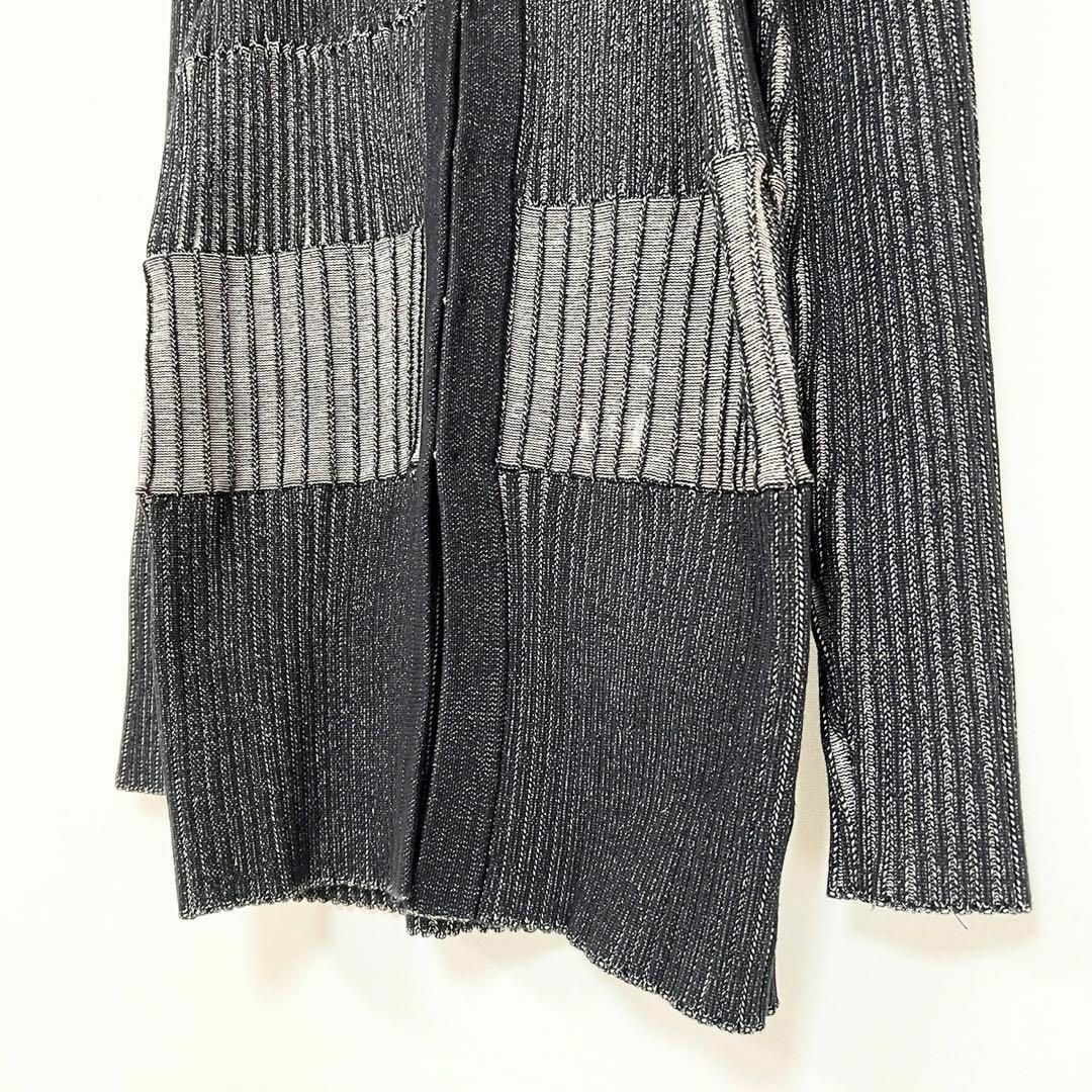 louren plating knit cardigan ブラック レディースのトップス(カーディガン)の商品写真