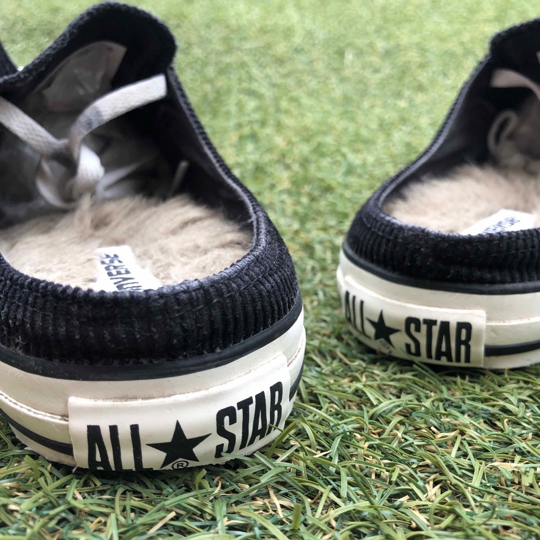 CONVERSE(コンバース)の美品24 コンバース オールスター コードュロイ ミュール スリッポン HA7 レディースの靴/シューズ(スニーカー)の商品写真