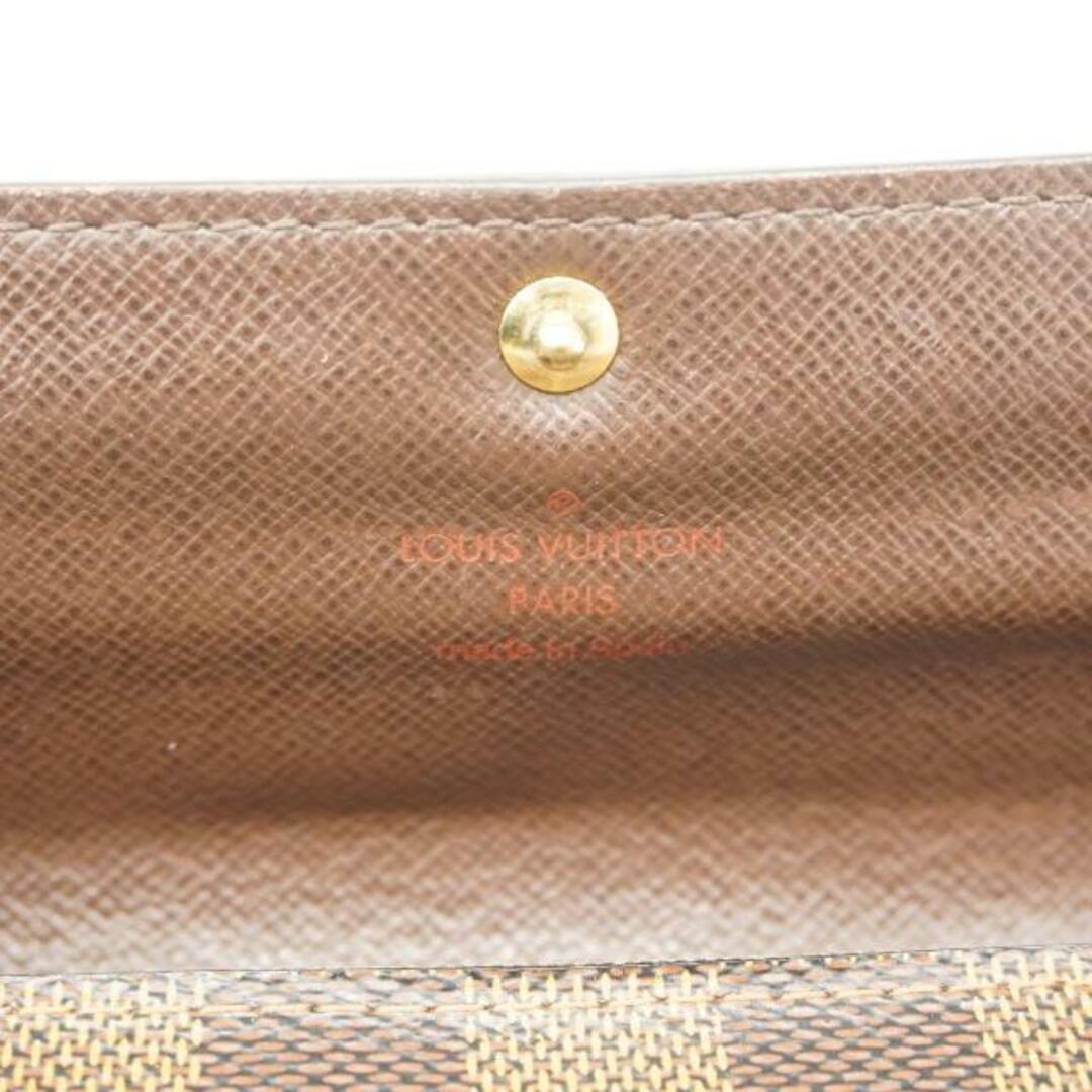 LOUIS VUITTON(ルイヴィトン)の【4ge4526】ルイヴィトン 長財布/ダミエ/ポルトフォイユサラ/N61734/エベヌ【中古】メンズ/レディース/ユニセックス レディースのファッション小物(財布)の商品写真