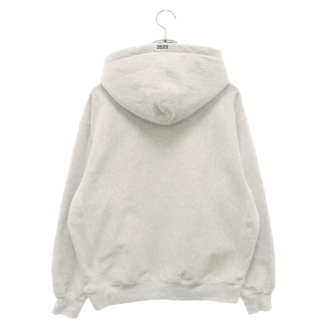 Supreme(シュプリーム)のSUPREME シュプリーム 23AW Box Logo Hooded Sweatshirt ボックスロゴ フーデッド スウェットシャツ プルオーバー パーカー グレー メンズのトップス(パーカー)の商品写真