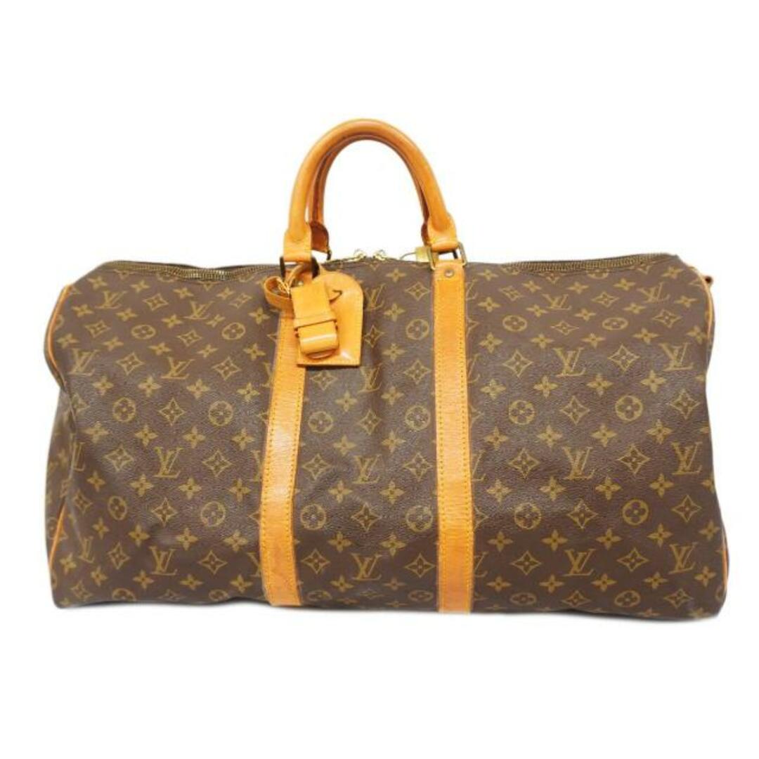 LOUIS VUITTON(ルイヴィトン)の【4ge4531】ルイヴィトン ボストンバッグ/モノグラム/キーポルバンドリエール55/M41414/ブラウン【中古】メンズ/レディース/ユニセックス レディースのバッグ(ボストンバッグ)の商品写真