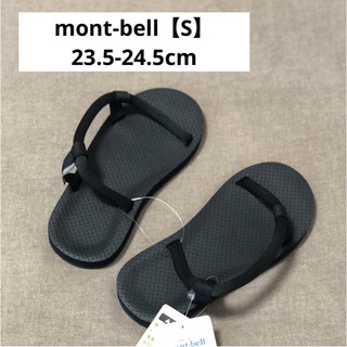 mont bell - mont-bell・モンベル【ソックオンサンダル】登山・キャンプ・ブラック・S