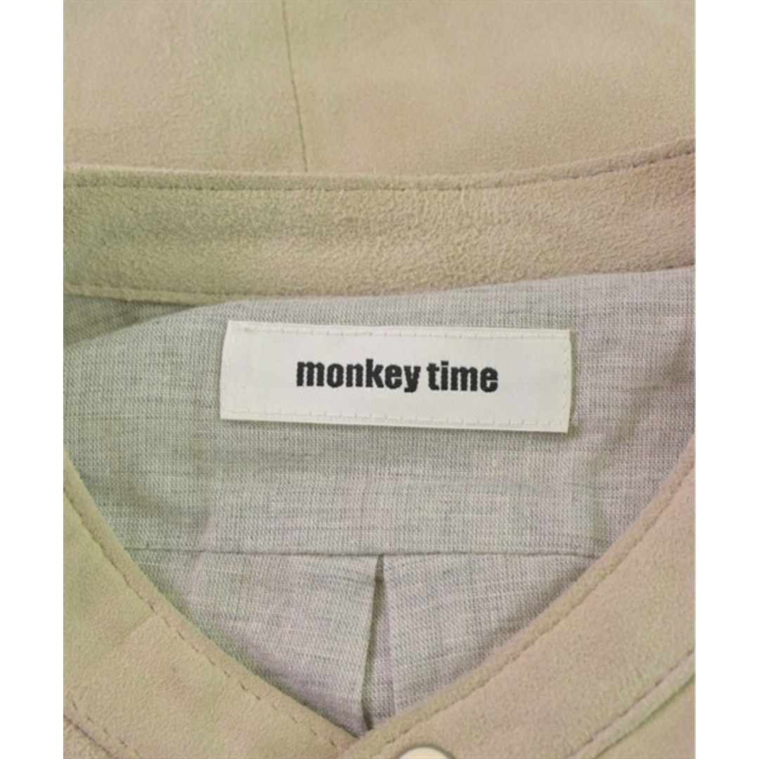 MONKEY TIME モンキータイム カジュアルシャツ L ベージュ 【古着】【中古】 メンズのトップス(シャツ)の商品写真