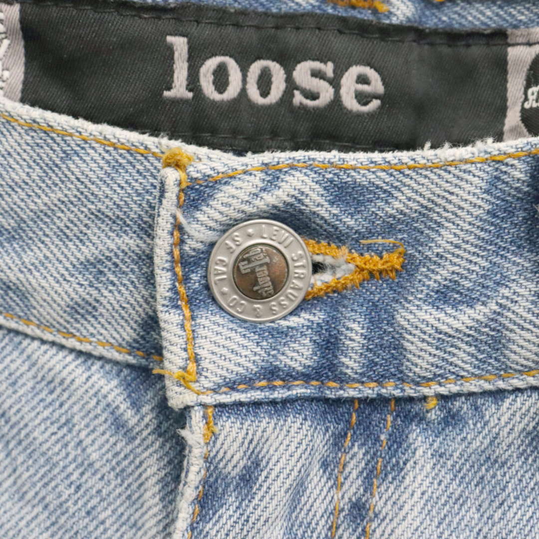 Levi's(リーバイス)のLevi's リーバイス 90S VINTAGE SILVER TAB ヴィンテージ シルバータブ ボタン裏554 USA製 デニムパンツ ライトブルー メンズのパンツ(デニム/ジーンズ)の商品写真