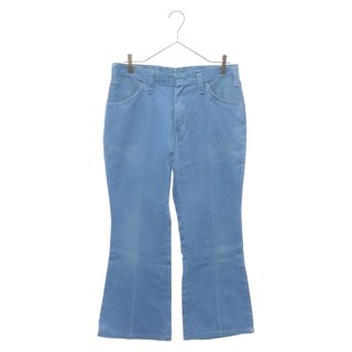 ディッキーズ(Dickies)のDickies ディッキーズ 70s VINTAGE TALON ZIP ヴィンテージ タロンジップ フレアパンツ ブルー(その他)