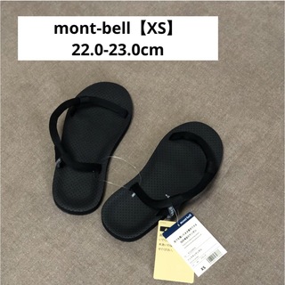mont bell - mont-bell・モンベル【ソックオンサンダル】登山・キャンプ・ブラック・XS