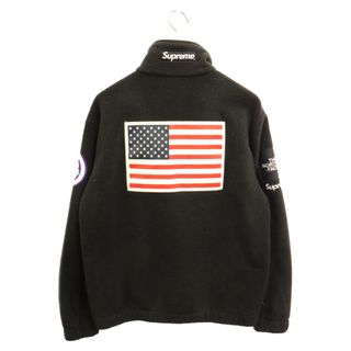 シュプリーム(Supreme)のSUPREME シュプリーム 17SS×THE NORTH FACE Trans Antarctica Expedition Fleece Jacket ザノースフェイス フリース ジャケット ブラック NL01703I(フライトジャケット)