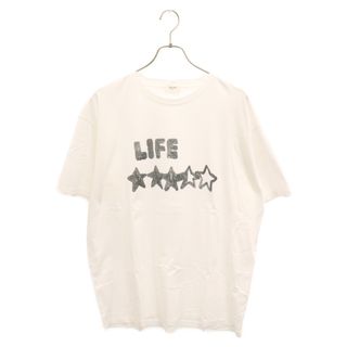 セリーヌ(celine)のCELINE セリーヌ 21AW LIFE STAR PRINT TEE 2X796501F ライフスタープリント半袖Tシャツ カットソー ホワイト(Tシャツ/カットソー(半袖/袖なし))