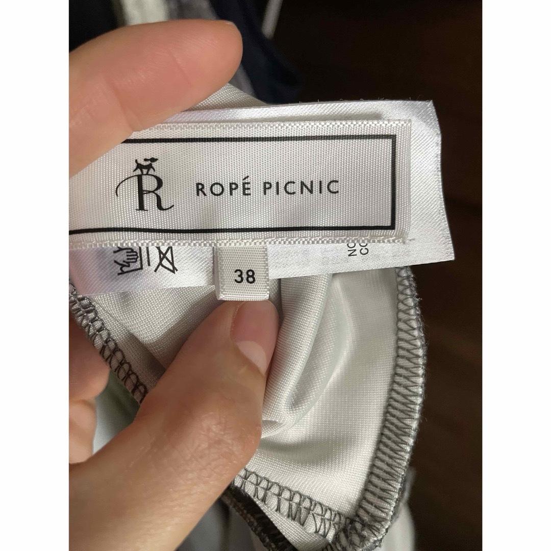 Rope' Picnic(ロペピクニック)の美品‼️ROPE PICNIC ロペピクニック　花柄ベロアキャミワンピース レディースのワンピース(ロングワンピース/マキシワンピース)の商品写真