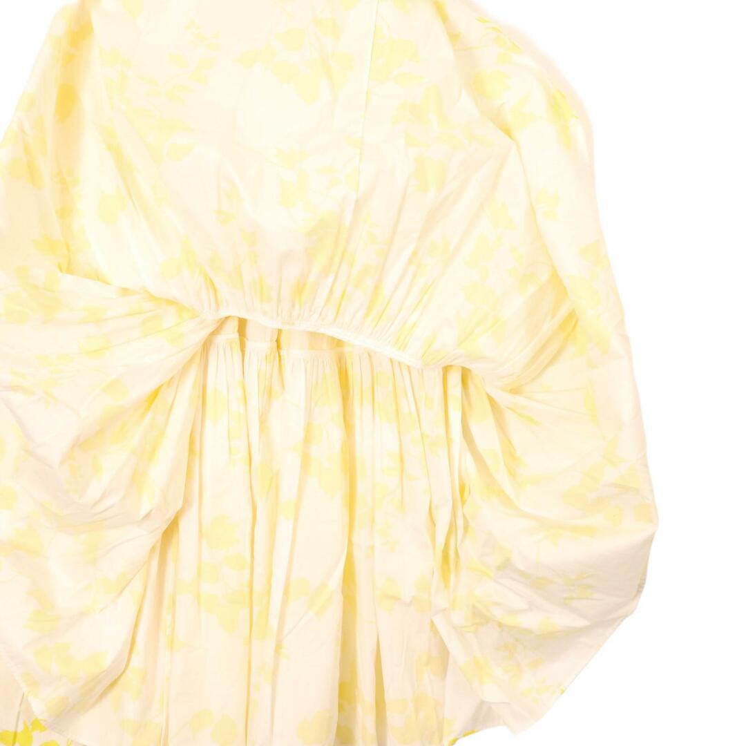 プランシー イエロー×ホワイト G0CAA07LBZTC044 花柄マキシスカート 36 レディースのスカート(その他)の商品写真