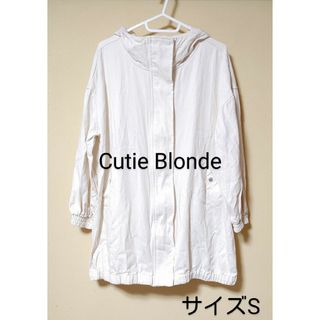 Cutie Blonde - Cutie Blonde＊コットンカラーフードコート・サイズS＊長袖・レディース