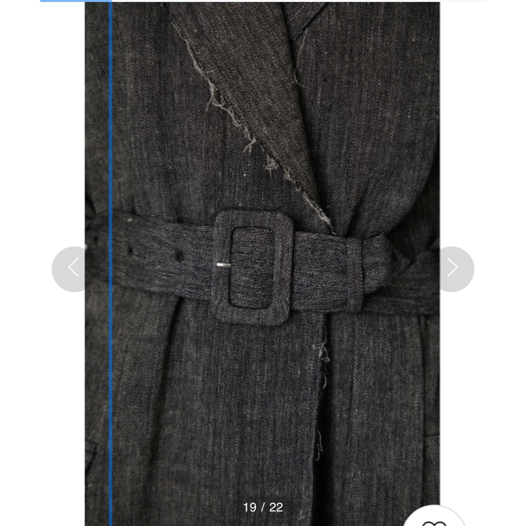 美品 RIM.ARK Wool linen maxi trench coat36 - ジャケット 美品 RIM.ARK Wool linen maxi trench coat36 - ジャケット