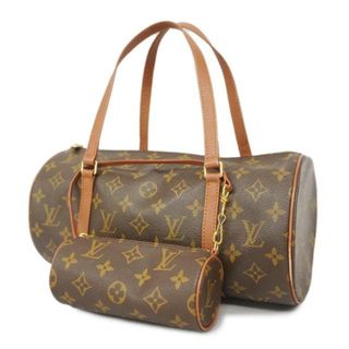 ルイヴィトン(LOUIS VUITTON)の【4ge4577】ルイヴィトン ハンドバッグ/モノグラム/パピヨン30/M51385/ブラウン【中古】レディース(ハンドバッグ)