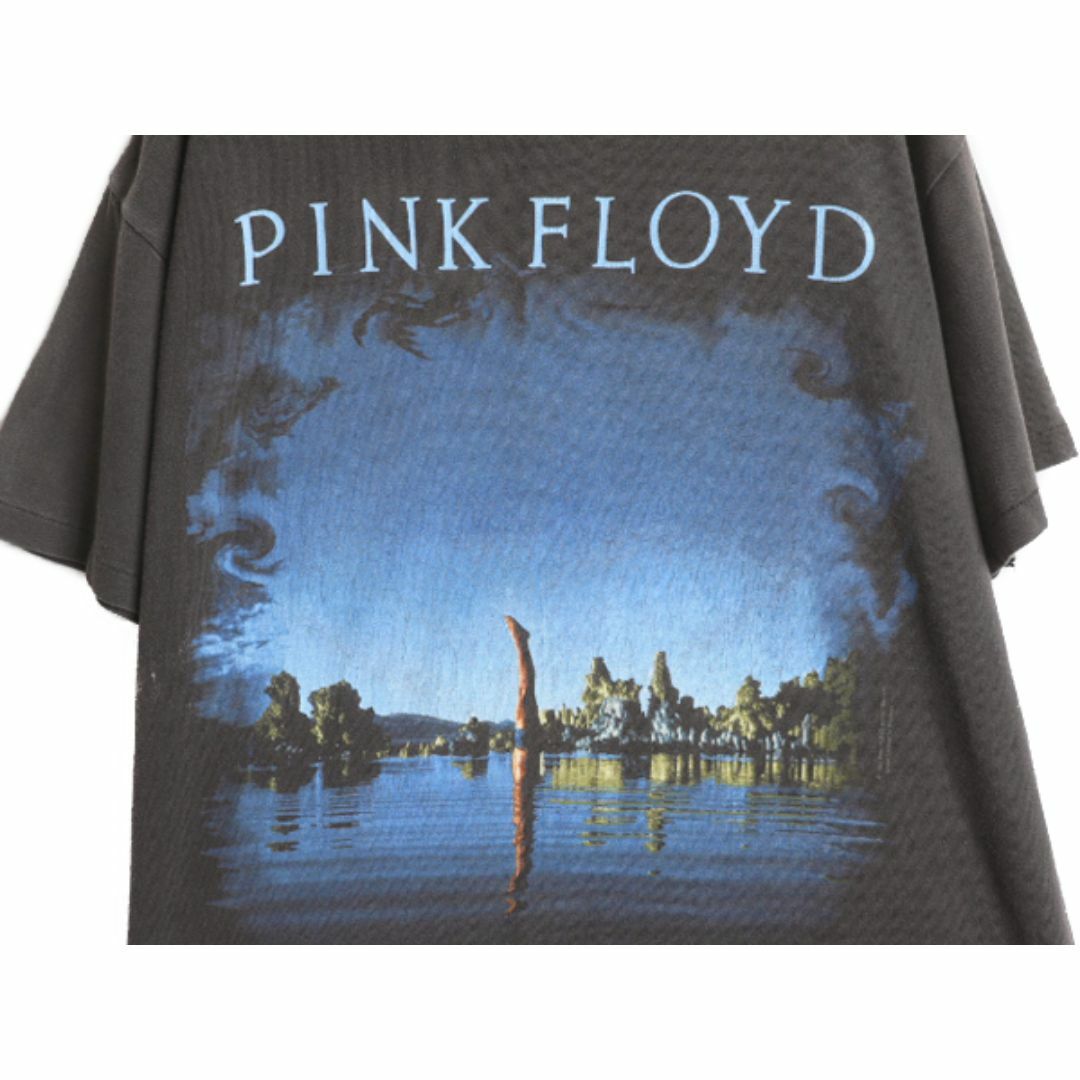 90s USA製 ★ ピンクフロイド イラスト プリント Tシャツ メンズ L / 90年代 PINK FLOYD オフィシャル バンド シングルステッチ BROCKUM 黒 メンズのトップス(Tシャツ/カットソー(半袖/袖なし))の商品写真