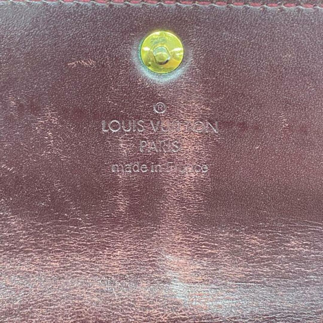 LOUIS VUITTON(ルイヴィトン)の★SALE 【4ge4598】ルイヴィトン 長財布/ヴェルニ/ポルトフォイユサラ/M91521/ルージュフォーヴィスト【中古】レディース レディースのファッション小物(財布)の商品写真