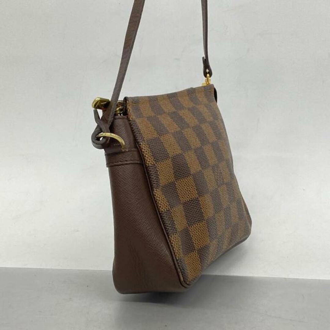 LOUIS VUITTON(ルイヴィトン)の【4ge4607】ルイヴィトン ポーチ/ダミエ/トゥルースメイクアップ/N51982/エベヌ【中古】レディース レディースのファッション小物(ポーチ)の商品写真