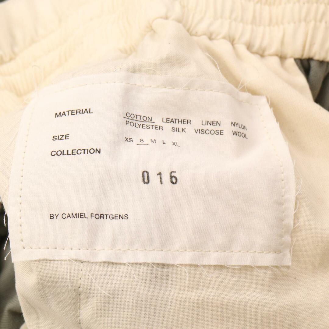 カミエルフォートヘンス 016 グレー SWEAT PANTS サイドホワイトライン ベルベットパンツ S メンズのパンツ(その他)の商品写真
