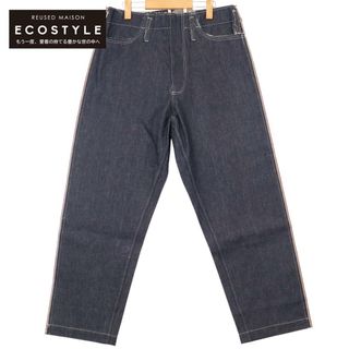 カミエルフォートヘンス 016 インディゴ NORMAL JEANS カットオフデザインデニムパンツ S(その他)