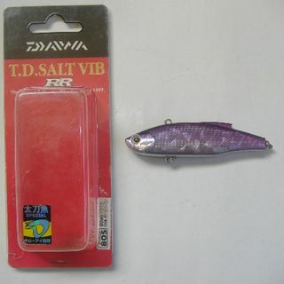 ダイワ(DAIWA)の【中古】ダイワ TDソルトバイブRR 80mm・21g サーベルパープル(ルアー用品)