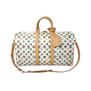 ルイヴィトン(LOUIS VUITTON)の新品未使用 LOUIS VUITTON ルイヴィトン ボストンバッグ M25233 キーポルバンドリエール 45 バニラ タイラー モノグラムクラギー 中古 61736(ボストンバッグ)