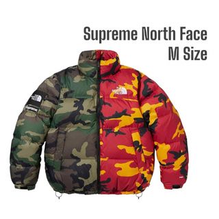 シュプリーム(Supreme)のsupreme the north face Split Nuptse(ダウンジャケット)