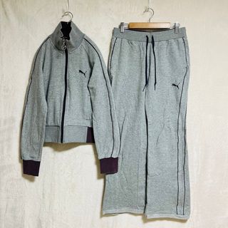 プーマ(PUMA)のプーマ　スウェット　ジャージ　グレー　サイズM(ウェア)