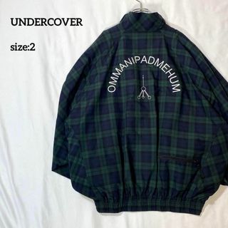 アンダーカバー(UNDERCOVER)のアンダーカバー　22SS ブラックウォッチドルマンスウィングトップ　2 チェック(ブルゾン)