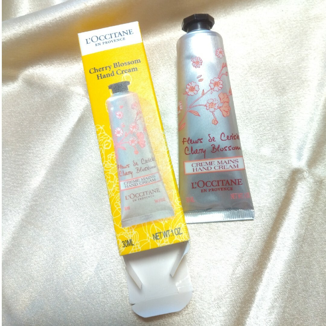 L'OCCITANE(ロクシタン)のロクシタン チェリーブロッサム ソフトハンドクリーム 30mL コスメ/美容のボディケア(ハンドクリーム)の商品写真