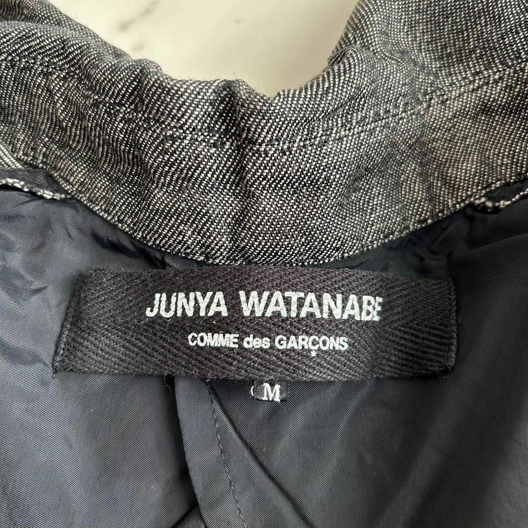 JUNYA WATANABE COMME des GARCONS(ジュンヤワタナベコムデギャルソン)のジュンヤワタナベ コムデギャルソン シワ加工 シャンブレー テーラードジャケット レディースのジャケット/アウター(テーラードジャケット)の商品写真