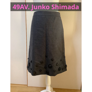 ジュンコシマダ(JUNKO SHIMADA)の49AV. Junko Shimada ジュンコシマダ　スカート(ひざ丈スカート)